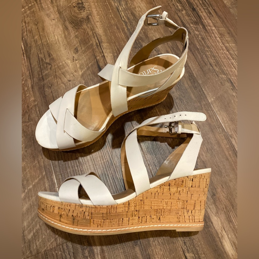 Franco Sarto Spring White Cantina Sandal Size 9M